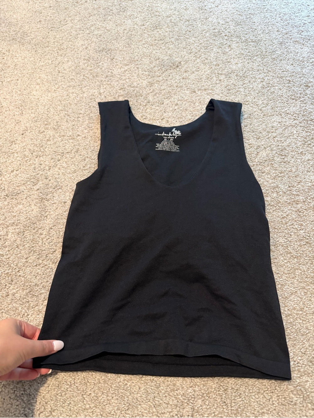 Free People Seamless Built in Bra Tank